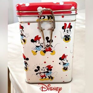 Disney Mickey & Minnie Mouse Tin Storage Container